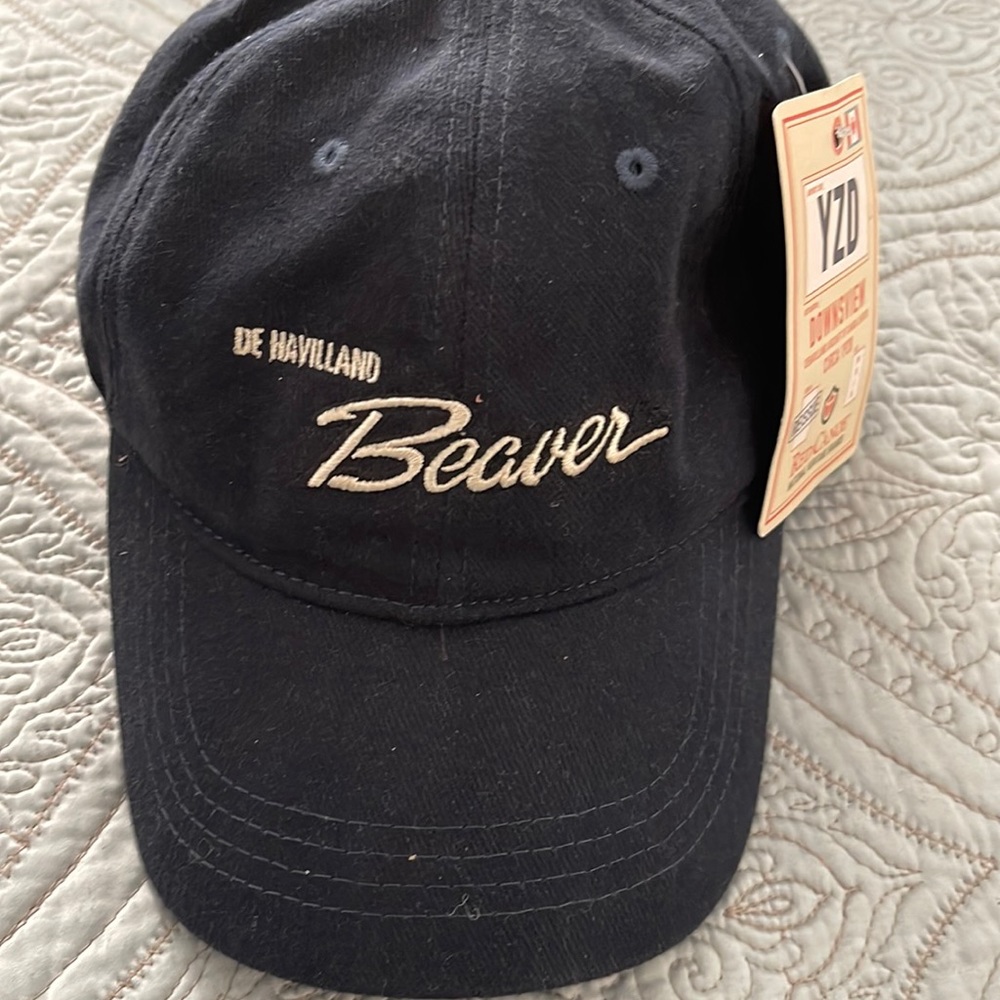 De Havilland Beaver navy Cordaroy new with tags cap